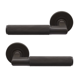 NIDO - Lumina Rose Lever Set - Diamond Knurl