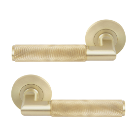 NIDO - Lumina Rose Lever Set - Diamond Knurl