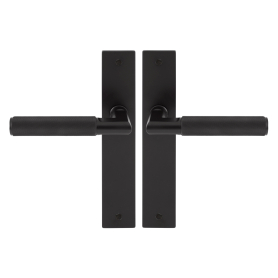 NIDO - Lumina Longplate Lever Set - Diamond Knurl