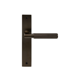 NIDO - Lumina Longplate Dummy Lever LH - Diamond Knurl
