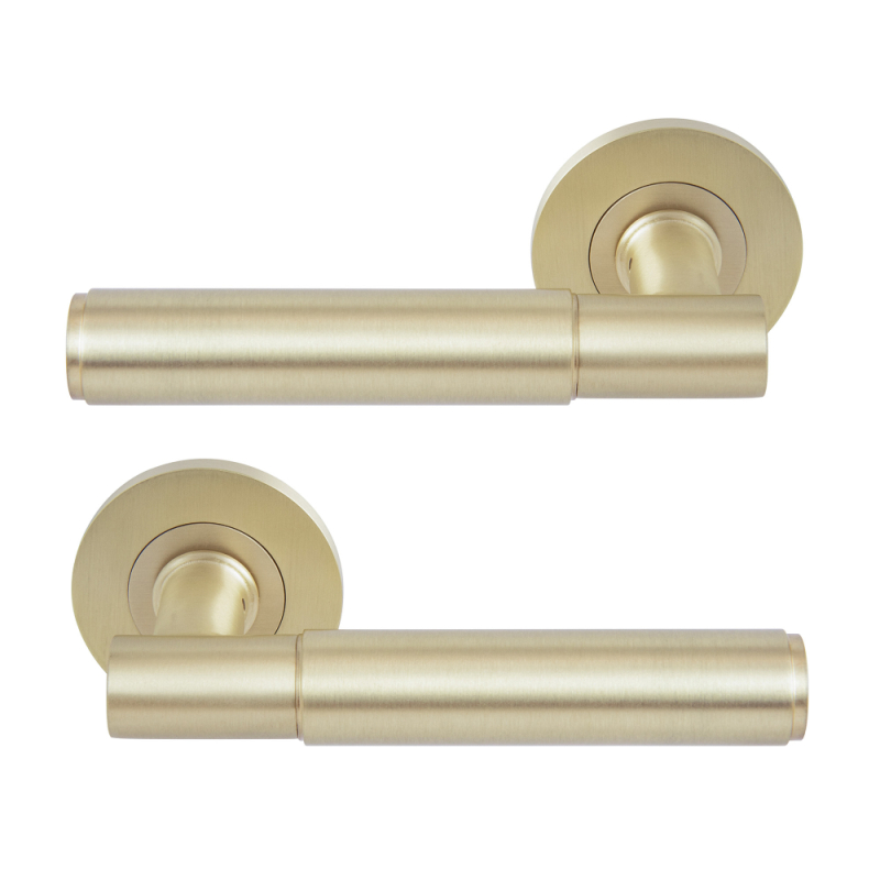 Unlacquered Satin Brass