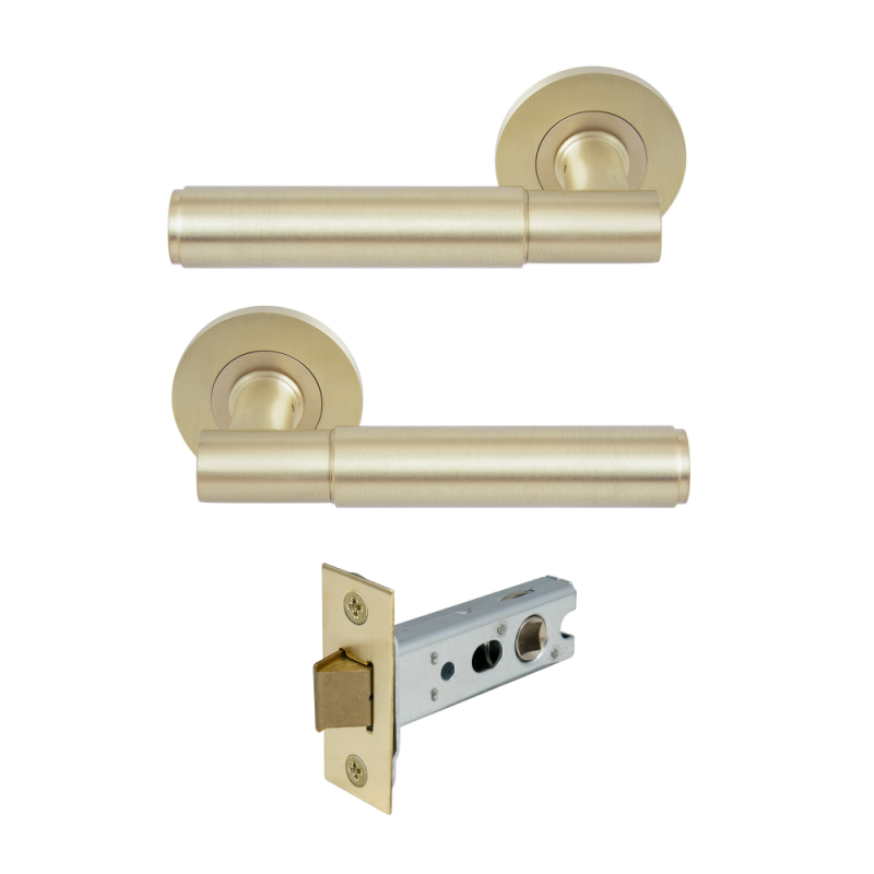 Unlacquered Satin Brass