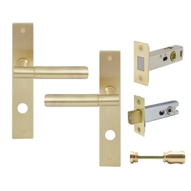 NIDO - Verge Longplate Privacy Set - Magn. Latch - Plain
