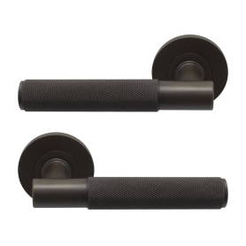 NIDO - Verge Rose Lever Set - Diamond Knurl