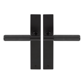 NIDO - Verge Longplate Lever Set - Diamond Knurl