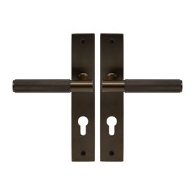 NIDO - Verge Longplate Lever Set E85 - Diamond Knurl