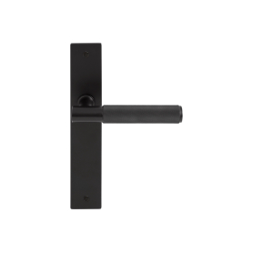 NIDO - Verge Longplate Dummy Lever LH - Diamond Knurl