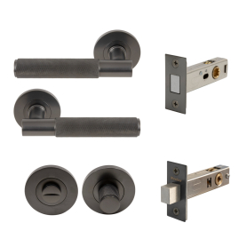 NIDO - Verge Rose Privacy Set - Magn. Latch - Diamond Knurl