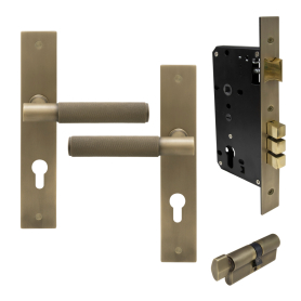 NIDO - Verge Longplate Entrance Set - Diamond Knurl