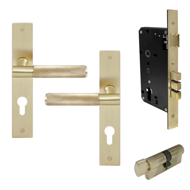 Unlacquered Satin Brass