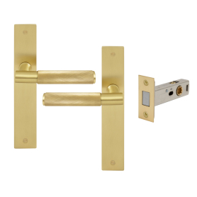NIDO - Verge Longplate Passage Set - Magn. Latch - Diamond Knurl