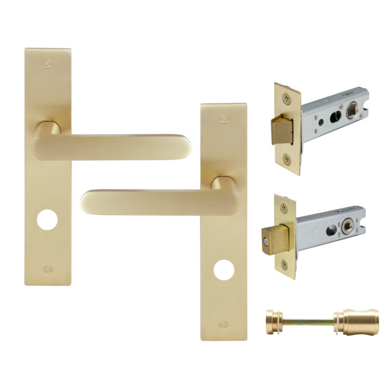 Unlacquered Satin Brass