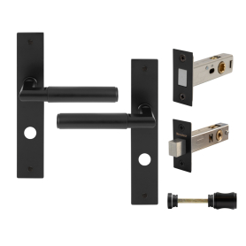 NIDO - Lumina Longplate Privacy Set - Magn. Latch - Plain