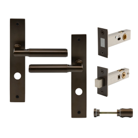 NIDO - Lumina Longplate Privacy Set - Magn. Latch - Plain
