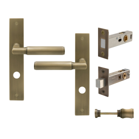 NIDO - Lumina Longplate Privacy Set - Magn. Latch - Plain