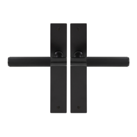 NIDO - Verge Longplate Lever Set - Linear Knurl