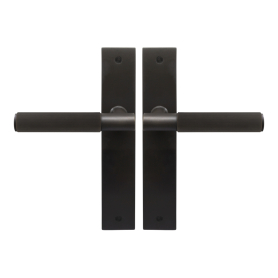 NIDO - Verge Longplate Lever Set - Linear Knurl