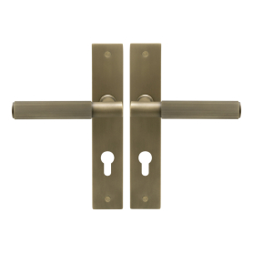 NIDO - Verge Longplate Lever Set E85 - Linear Knurl