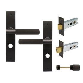 NIDO - Verge Longplate Privacy Set - Linear Knurl