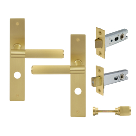 NIDO - Verge Longplate Privacy Set - Linear Knurl