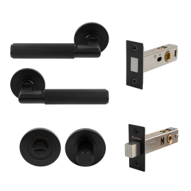 NIDO - Lumina Rose Privacy Set - Magn. Latch - Linear Knurl