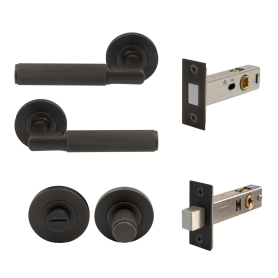 NIDO - Lumina Rose Privacy Set - Magn. Latch - Linear Knurl
