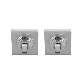 Square Double Turn Set 55mm Rose