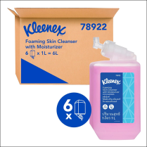 KLEENEX FOAMING SKIN CLEANSER MOISTURIZER (78922) BOX6