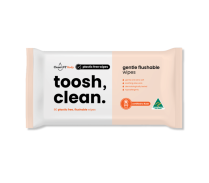 PLASTIC FREE TOOSH CLEAN FLUSH WIPE 80'S (CLS00082) C12