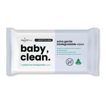 BABY WIPES COMMERCIAL PLASTIC FREE BULK PACK 120 (CLS00091)