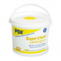 PDI SANICLOTH DETERGENT WIPE    TUB/225