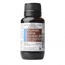 IODINE TINCTURE SOLUTION WEAK 50ML BOTTLE  EACH