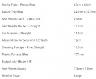 SUTURE KIT MICRO DISPOSABLE (06-405)             EACH