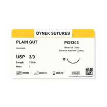 SUTURE PLAIN CATGUT 3/0 19MM (PG1305) was H822H BOX/36