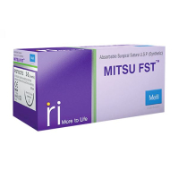 SUTURE MITSU FST 6/0 11MM 45CM (PGF60 9913)  BOX/12