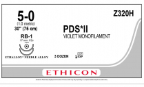 SUTURE ETHICON 5/0  PDS PLUS (PDP320H)           BOX/36