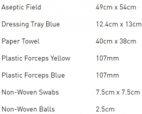 BASIC DRESSING PACK STERILE (00-001)    PACK/20