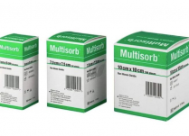 MULTISORB NON WOVEN SWAB 7.5X7.5CM (2902307-01) PK/100