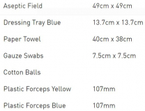 BASIC DRESSING PACK NSW TYPE (08-888NP) PACK/20