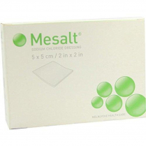 MESALT SALINE DRESSING 5X5CM (285580) BOX/30