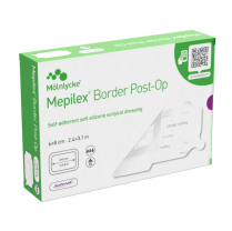 MEPILEX BORDER POST OP 6X8CM (496100) BOX/10