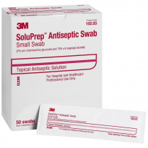 SOLUPREP ANTISEPTIC SWAB SMALL CLEAR (102.03) BX50