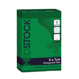 MEDSTOCK TRANSPARENT FILM DRESSING 6X7CM BOX/50
