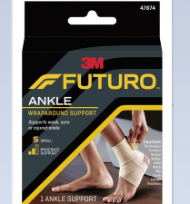 FUTURO ANKLE SUPPORT WRAP SMALL (47874)   BOX