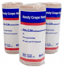CREPE BANDAGE HANDYCREPE HEAVY TAN 10CM (8140) PK12