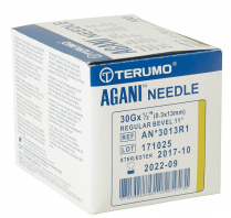 NEEDLE 30GX13MM AGANI (8AN*3013R1)   BX/100