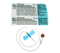 WINGED INFUSION SET 23GX3/4 BLK (1SV*23BLK) BX/50