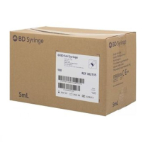 SYRINGE 5ML LUER LOCK BD (302135)       BOX/100