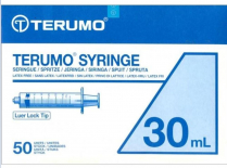 SYRINGE 30ML LUER LOCK TERUMO (SS*30LE) BOX/50