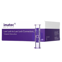 IMATEC CONNECTOR LL/LL NARROW (IM LL-NB)  BOX/50